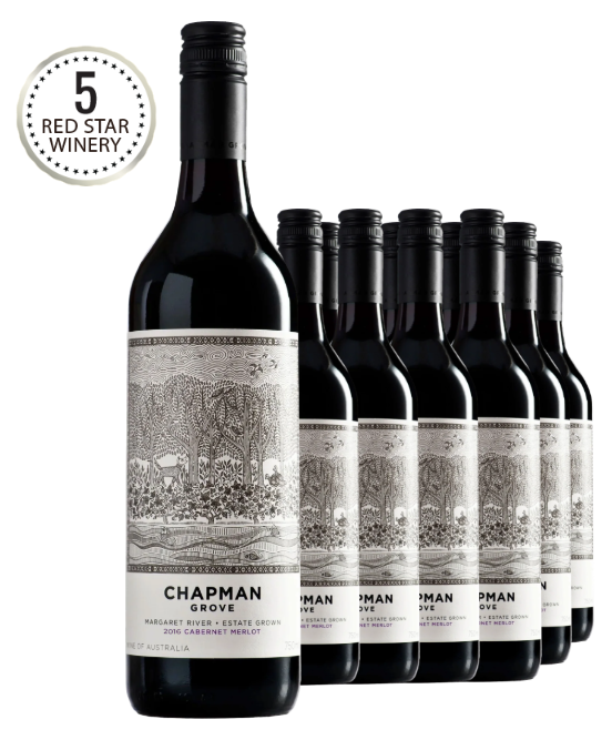 Chapman Grove Estate Margaret River Cabernet Merlot 2016 Dozen