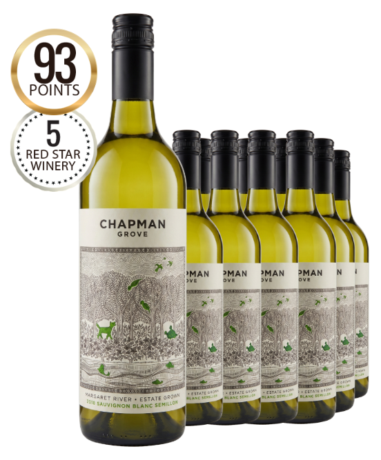Chapman Grove Estate Margaret River Sauvignon Blanc Semillon 2018 Dozen