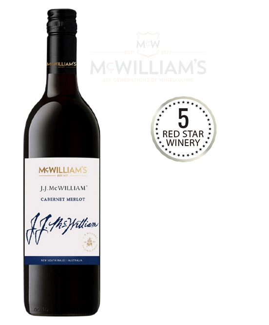 McWillliams JJ McWIlliam Cabernet Merlot 2022