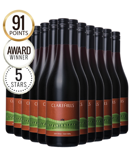 Clare Hills Clare Valley Shiraz 2021 By Pikes Dozen
