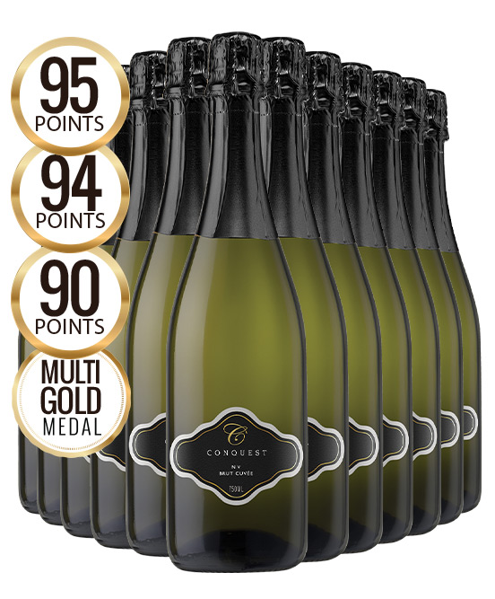 Conquest Sparkling Brut Cuvee Nv Dozen