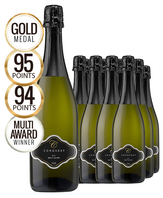 Conquest Sparkling Brut Cuvee Nv Dozen