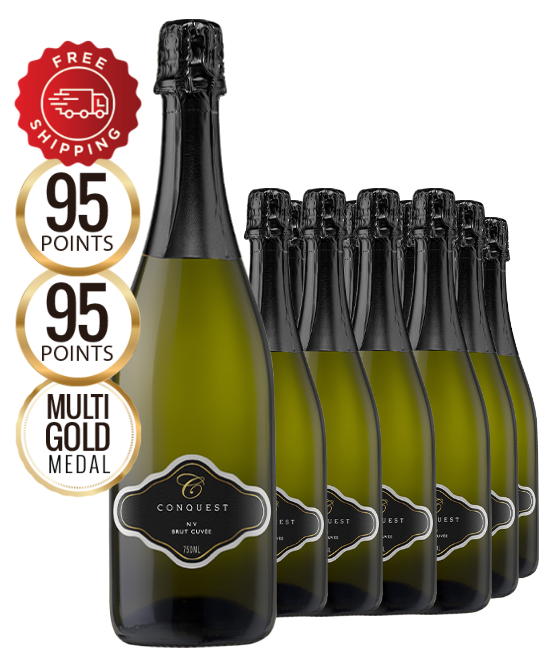 Conquest Sparkling Brut Cuvee Nv Dozen