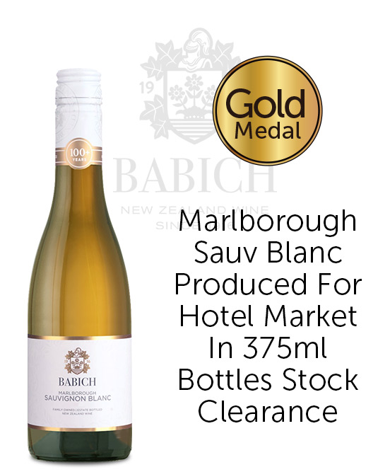 Babich Marlborough Sauvignon Blanc 2018 375ml Bottles 