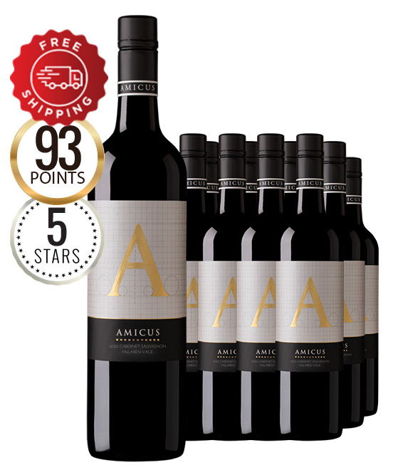 Amicus Golden A McLaren Vale Cabernet Sauvignon 2022 Dozen