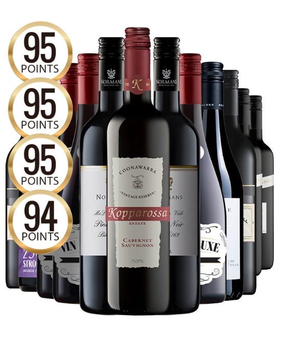 Rich & Robust Red Wine Mixed Dozen 