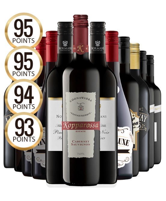 Rich & Robust Red Wine Mixed Dozen 