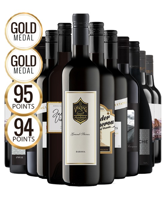 Rich & Robust Red Wine Mixed Dozen