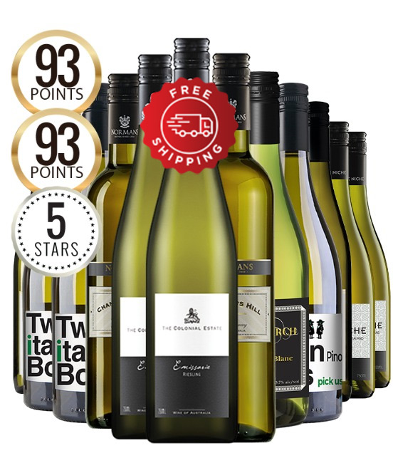 Sip In Style White Wine Mixed Dozen 