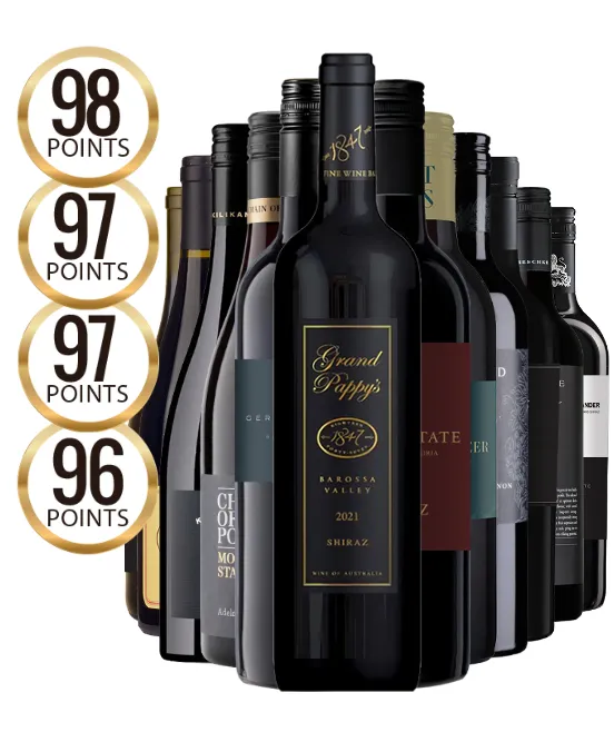 The Big Boss Secret Cellar RRP $1146 Mixed Dozen
