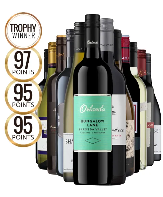 The Ultra Premium Red & White Wine Mixed Dozen