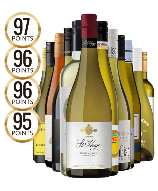 The Ultra Premium White Wine Mixed Dozen