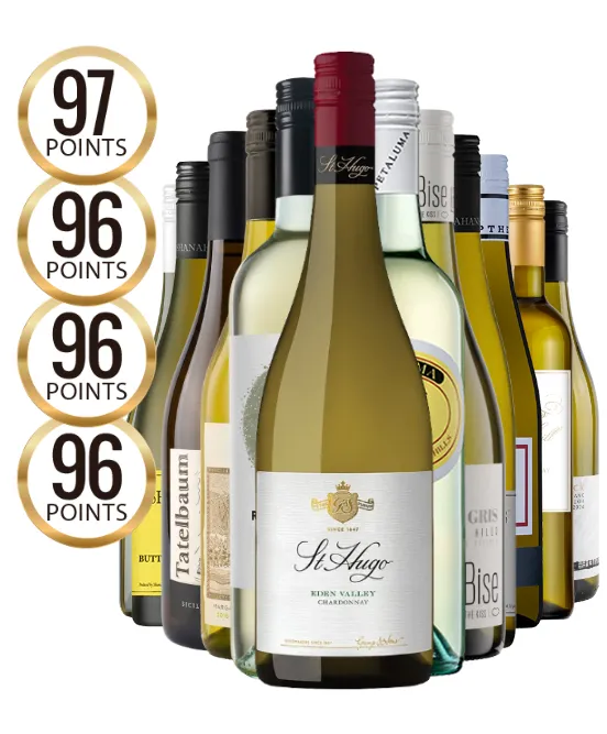 The Ultra Premium White Wine Mixed Dozen