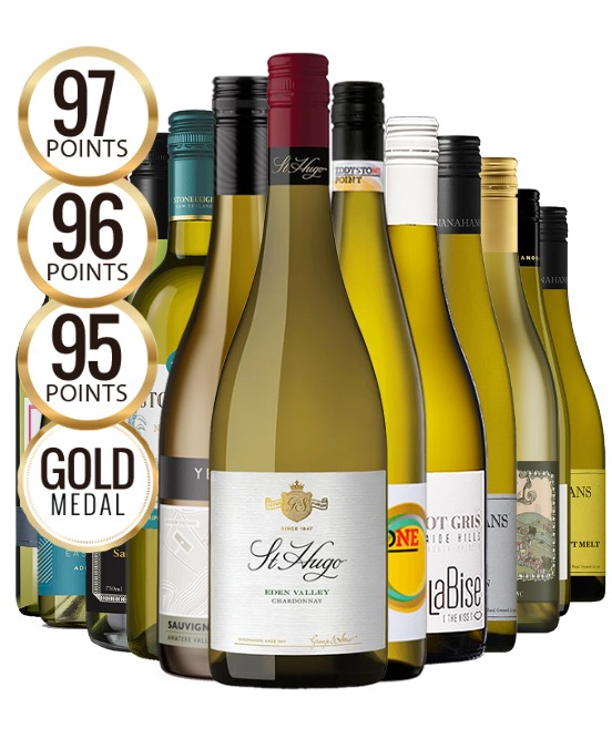 The Ultra Premium White Wine Mixed Dozen	