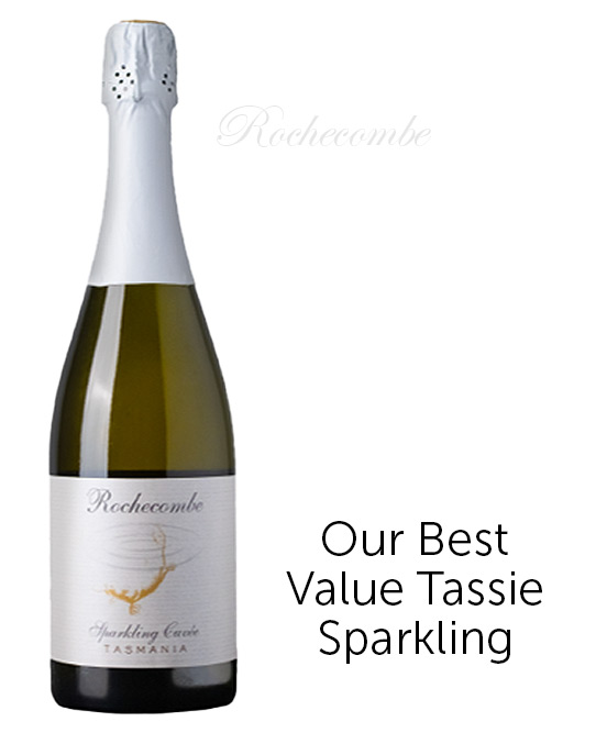 Rochecombe Tasmania Sparkling Chardonnay Pinot Noir Nv