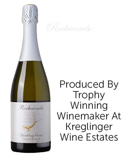 Rochecombe Tasmania Sparkling Chardonnay Pinot Noir Nv