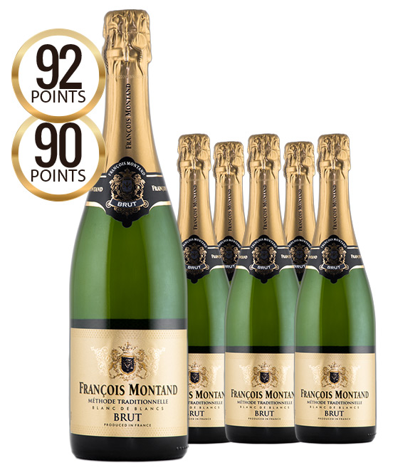Francois Montand Method Traditionnelle Brut Cuvee Nv 6pack