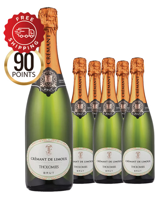 Tholomies Cremant de Limoux Sparkling Nv 6pack