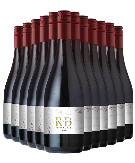Rabbit Or Duck Shiraz 2022 Dozen