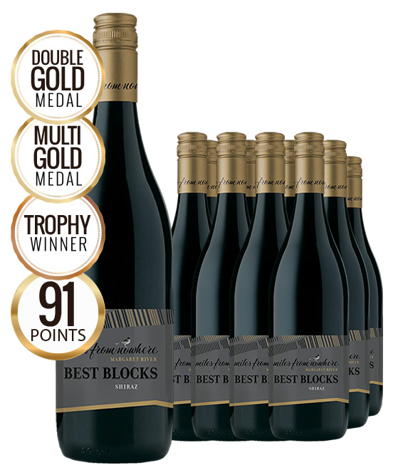 Miles From Nowhere Best Blocks Margaret River Shiraz 2020 Dozen