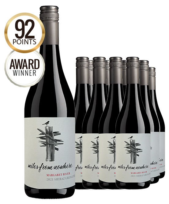 Miles From Nowhere Margaret River Shiraz Grenache 2021 Dozen 