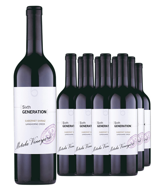 Metala Vineyards Sixth Generation Langhorne Creek Cabernet Shiraz 2020 Dozen