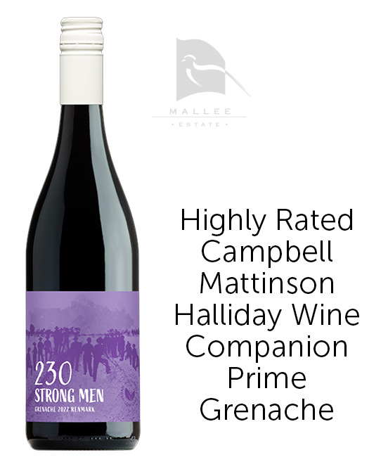 Mallee Estate 230 Strong Men Grenache 2022