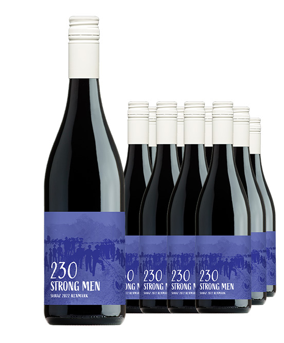 Mallee Estate 230 Strong Men Shiraz 2022 Dozen