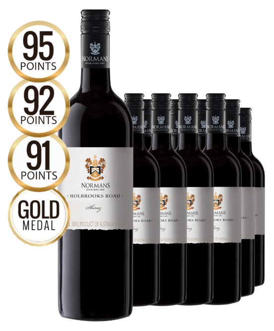 Normans Holbrooks Road Shiraz 2022 Dozen