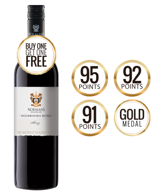 Normans Holbrooks Road Shiraz 2022
