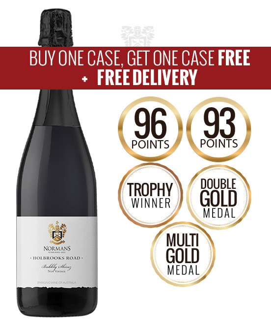Normans Holbrooks Road Sparkling Shiraz Nv