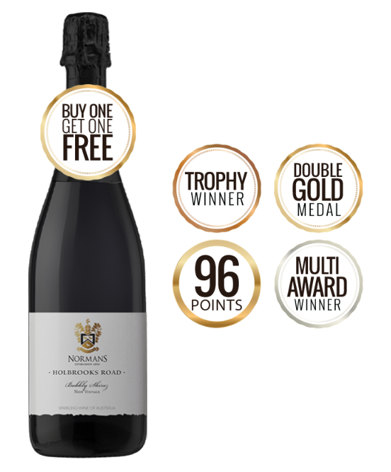 Normans Holbrooks Road Sparkling Shiraz Nv