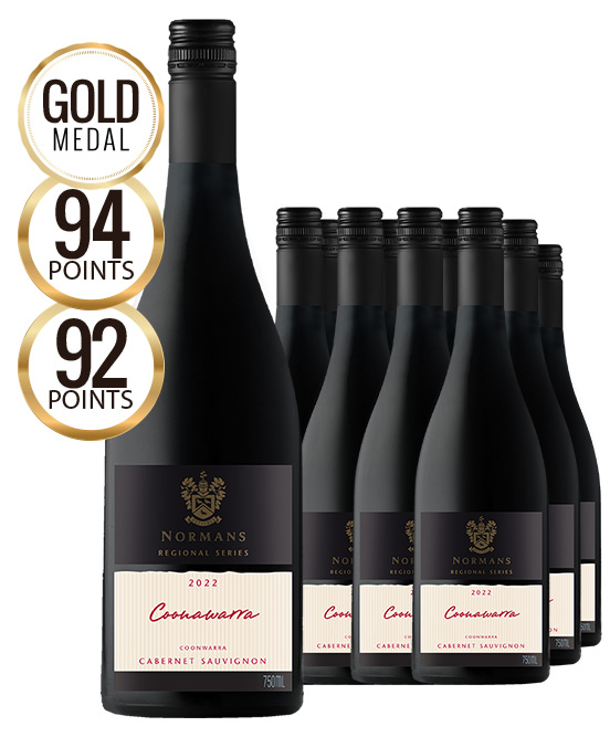 Normans Regional Series Coonawarra Cabernet Sauvignon 2022 Dozen