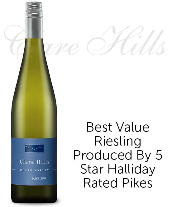 Clare Hills Clare Valley Riesling 2019 By Pikes