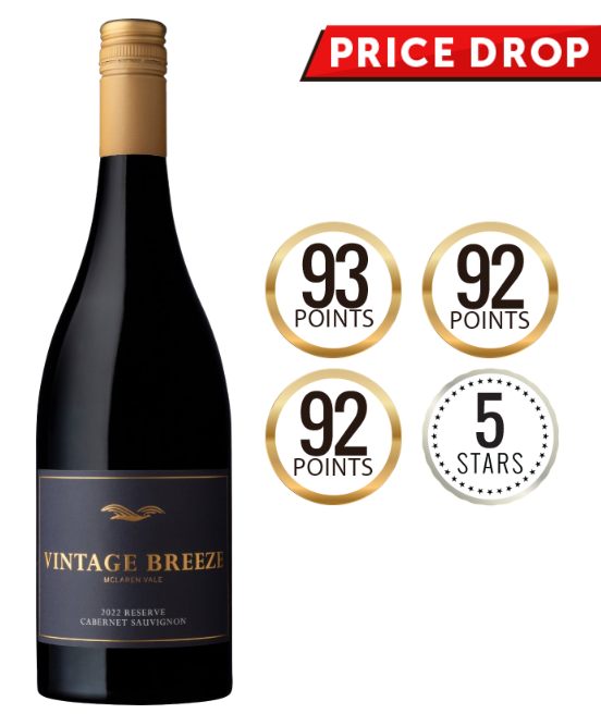 Vintage Breeze McLaren Vale Cabernet Sauvignon 2022