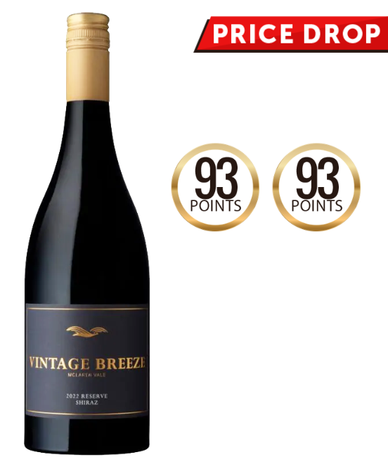 Vintage Breeze McLaren Vale Shiraz 2022