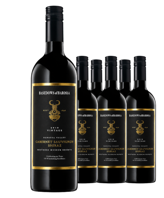Basedows Of Barossa Brothers Museum Reserve Barossa Valley Cabernet Sauvignon Shiraz 2010 6pack