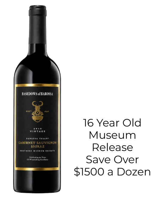 Basedows Of Barossa Brothers Museum Reserve Barossa Valley Cabernet Sauvignon Shiraz 2010