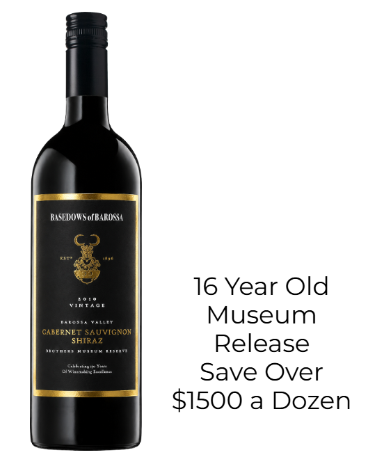 Basedows Of Barossa Brothers Museum Reserve Barossa Valley Cabernet Sauvignon Shiraz 2010