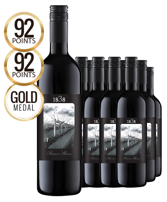 1838 Reserve Shiraz 2023 Dozen