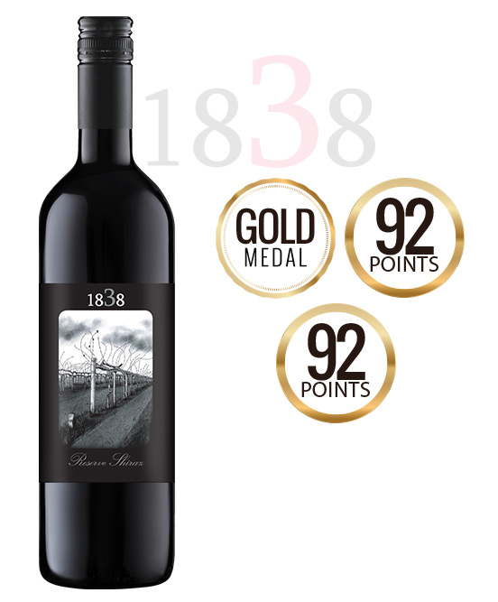 1838 Reserve Shiraz 2023