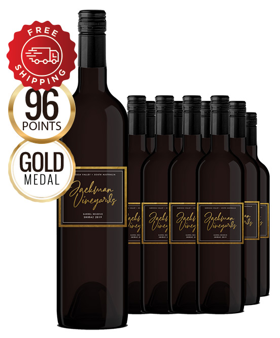 Jackman Vineyards Barrel Reserve Barossa Valley Shiraz 2019 Dozen