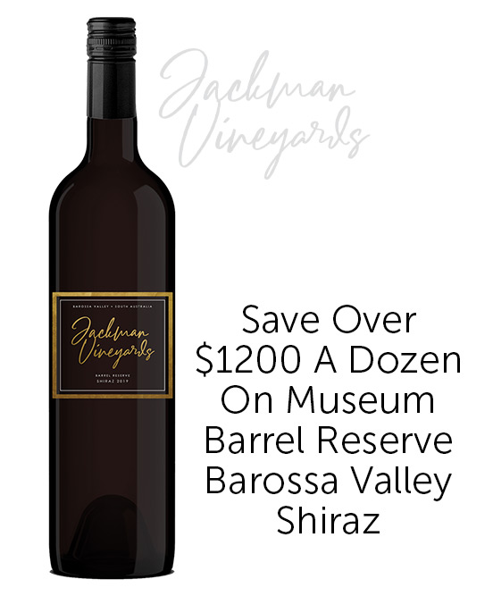 Jackman Vineyards Barrel Reserve Barossa Valley Shiraz 2019