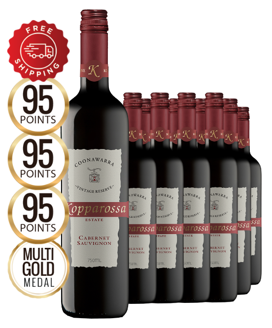 Kopparossa Coonawarra Reserve Cabernet Sauvignon 2019 Dozen