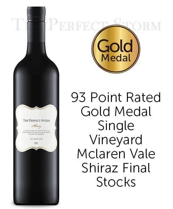 The Perfect Storm McLaren Vale Shiraz 2019 Buy Wines online Australia