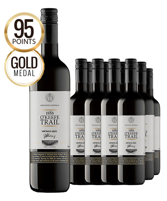 1888 O'Keefe Trail Heathcote Shiraz 2020 Dozen