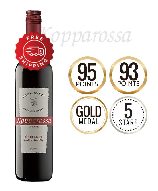 Kopparossa Coonawarra Reserve Cabernet Sauvignon 2021