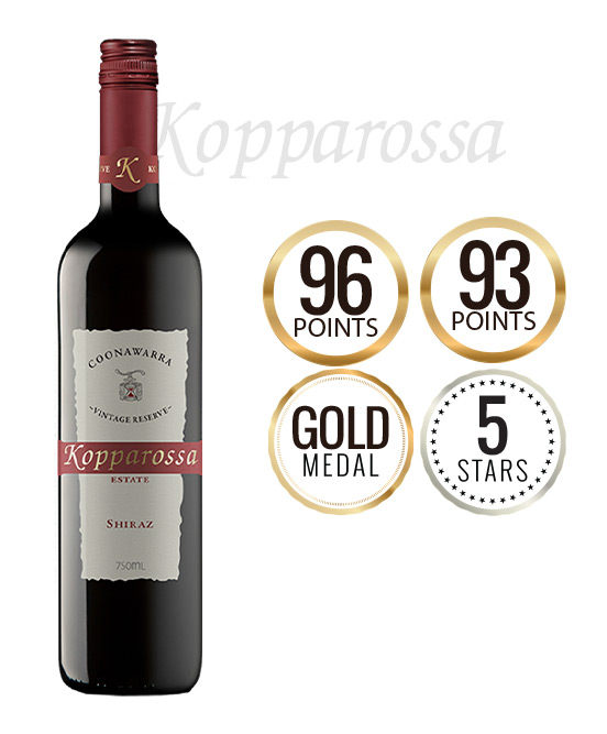Kopparossa Coonawarra Reserve Shiraz 2021