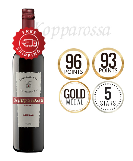 Kopparossa Coonawarra Reserve Shiraz 2021