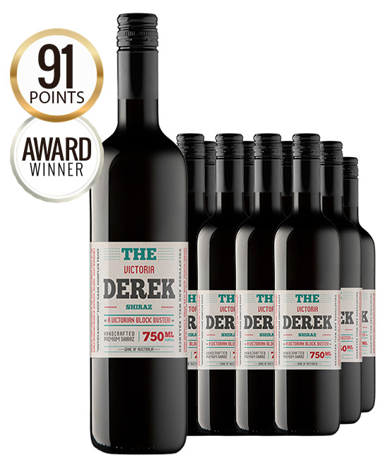 The Derek Victorian Shiraz 2021 Dozen